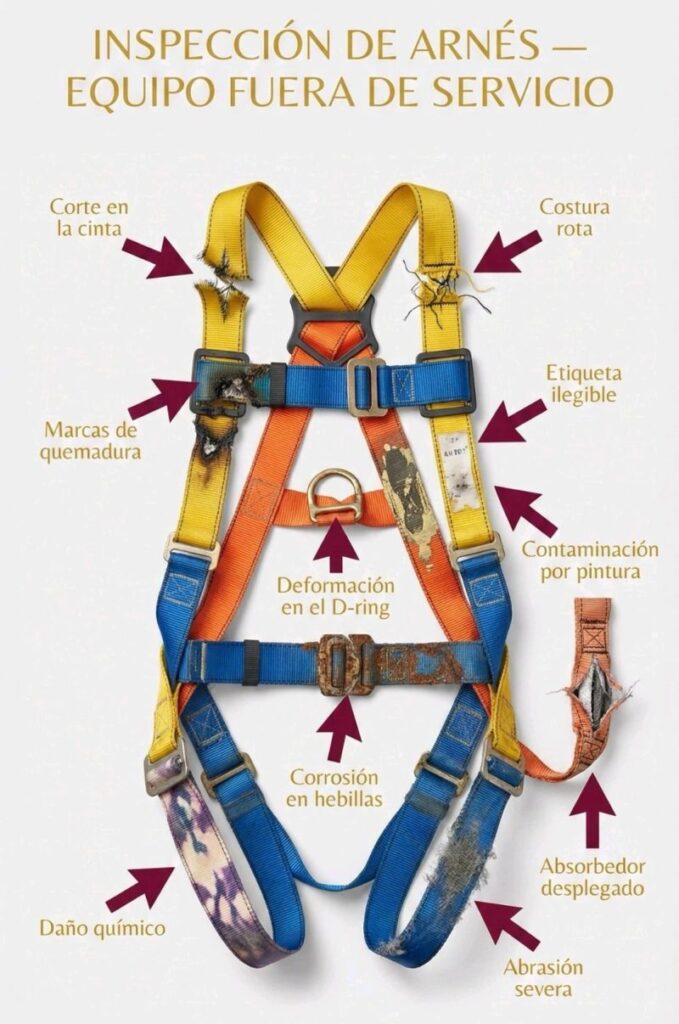 INSPECCIÓN DE ARNÉS Imagen De Arnes 679x1024